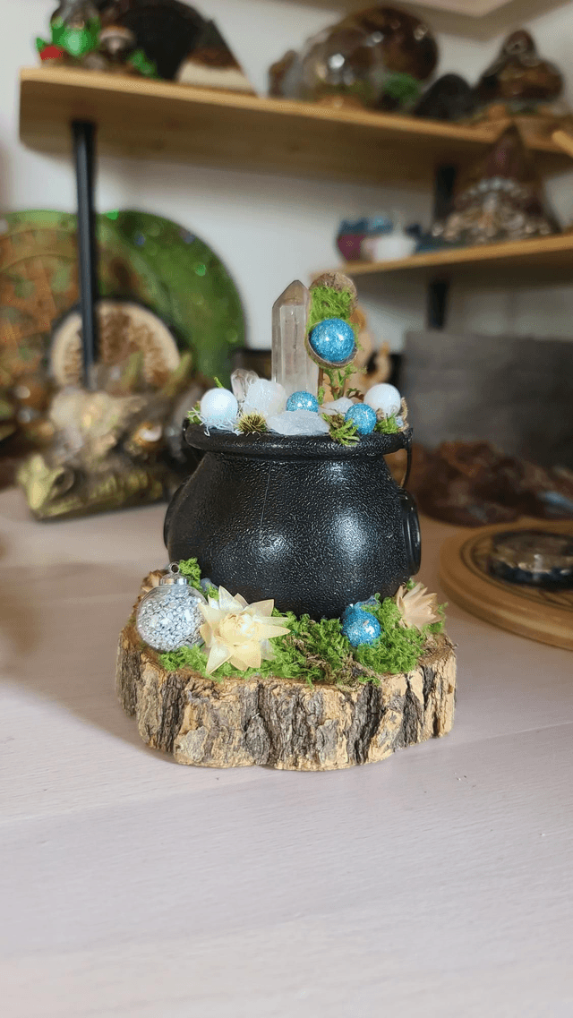 Chaudron féerique 💙 la magie bleu