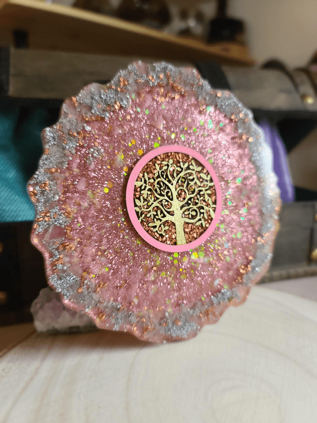 Arbre de vie 🩷 Amour Quartz rose