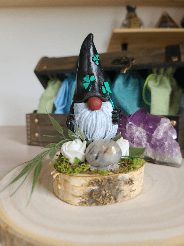 Gédeon 🖤 Gnome gardien du marais 