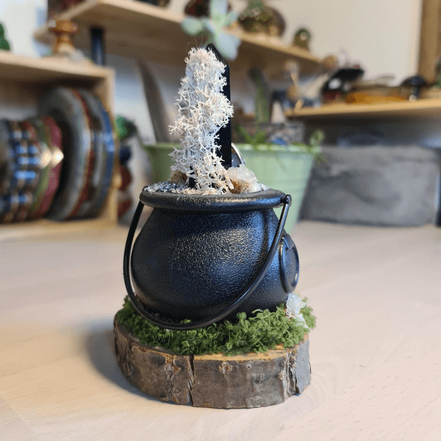Chaudron de protection orgonite Shungite