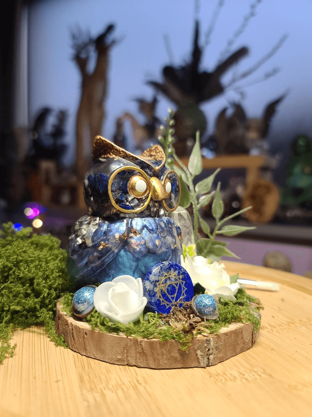 Hibou 💙 Sagesse et Intuition 🦉✨️