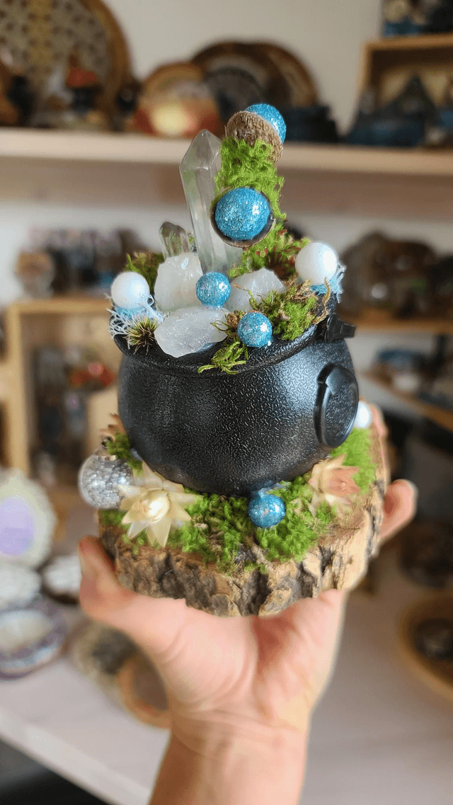 Chaudron féerique 💙 la magie bleu