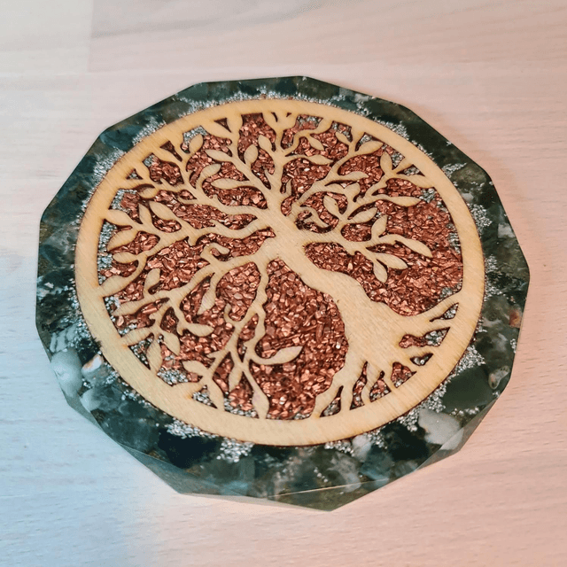 Arbre de vie Agate arbre et mousse