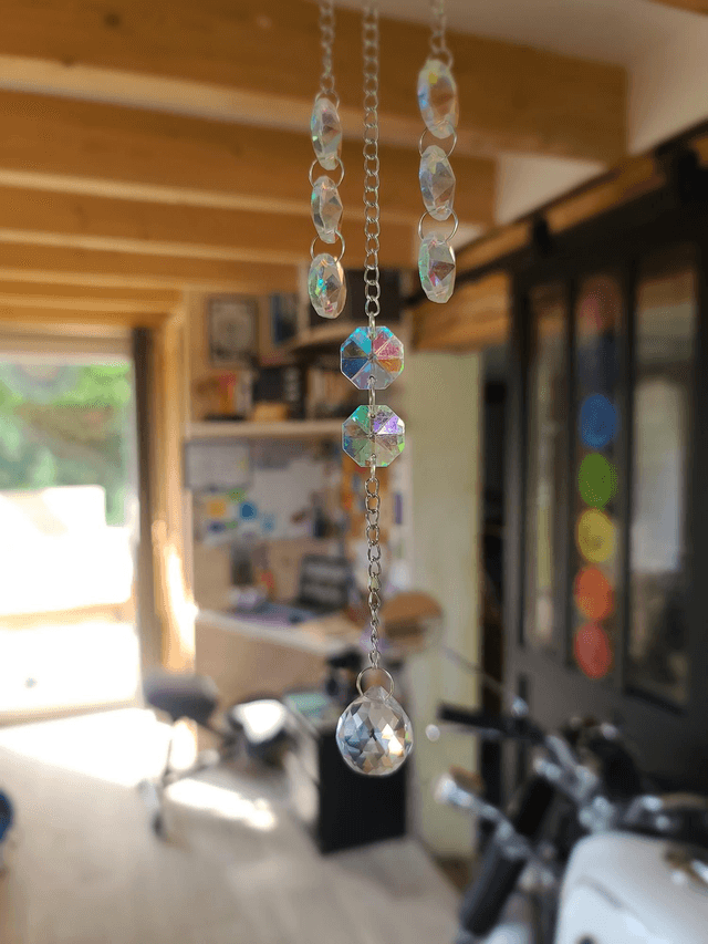 🌈 Attrape-soleil Arbre de vie rond