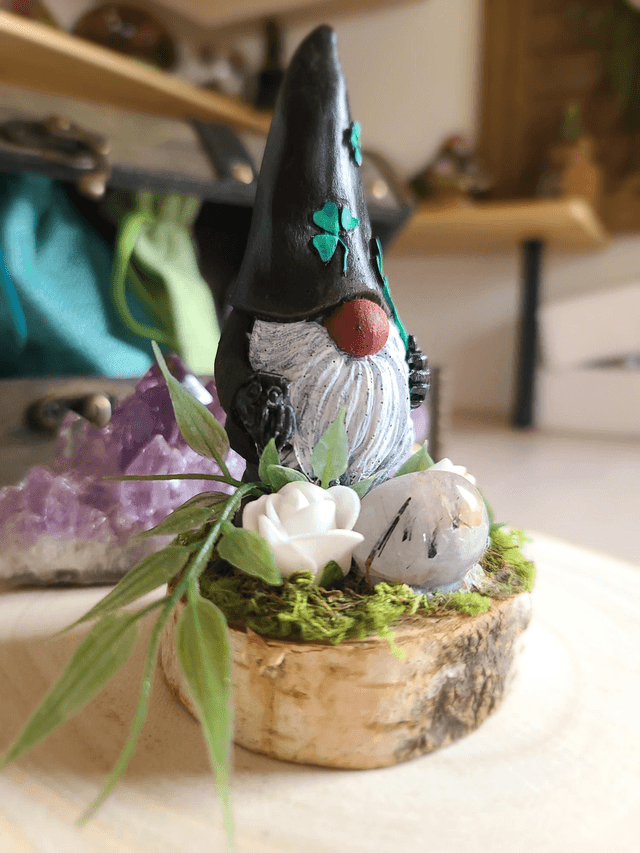 Gédeon 🖤 Gnome gardien du marais 