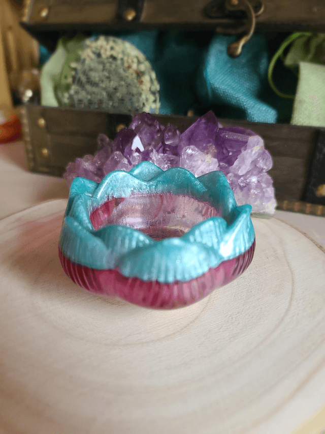 Bougeoir Lumina 🩷 Quartz rose