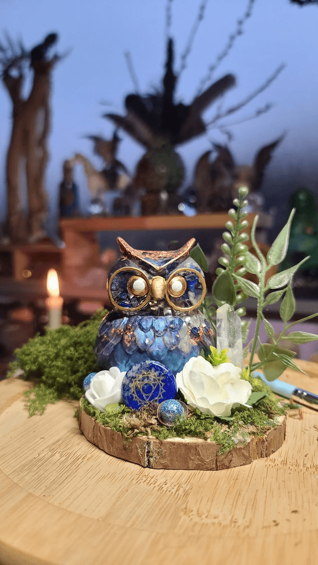 Hibou 💙 Sagesse et Intuition 🦉✨️