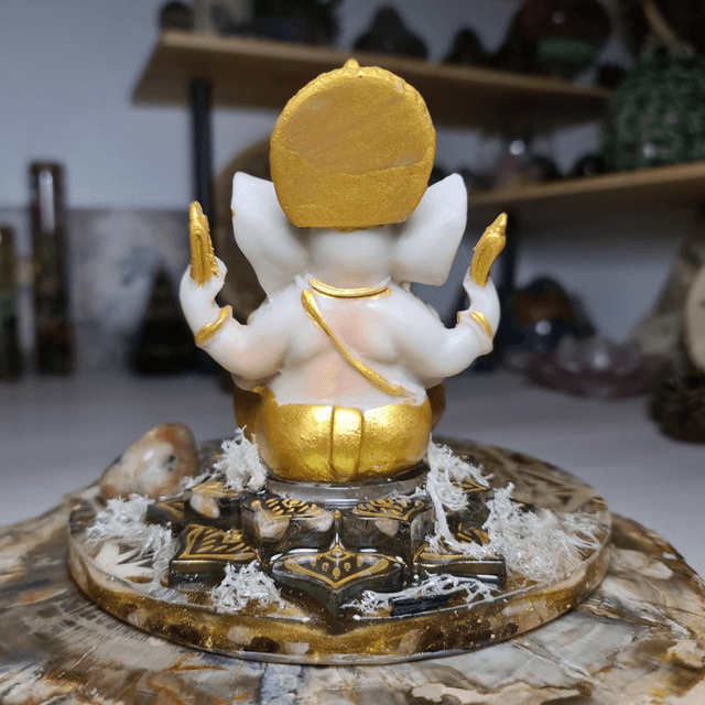 Ganesh Grenat et Pierre de soleil 