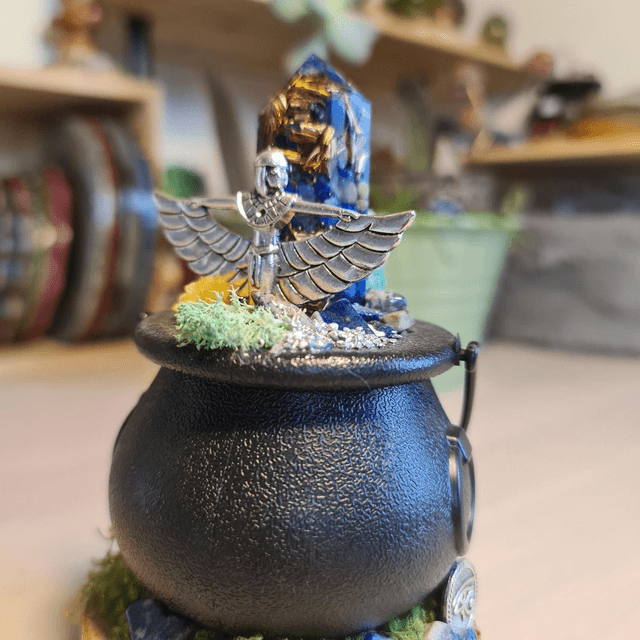 Chaudron de protection orgonite Isis