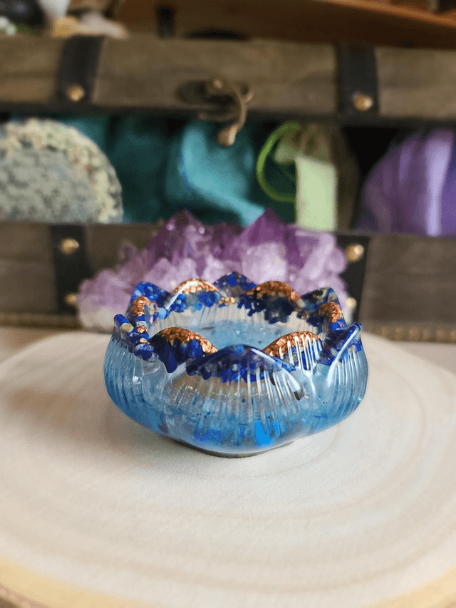Bougeoir Lumina 💙 Lapis-lazuli 