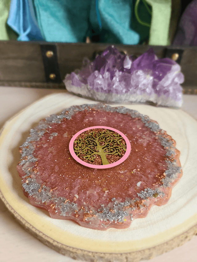 Arbre de vie 🩷 Amour Quartz rose