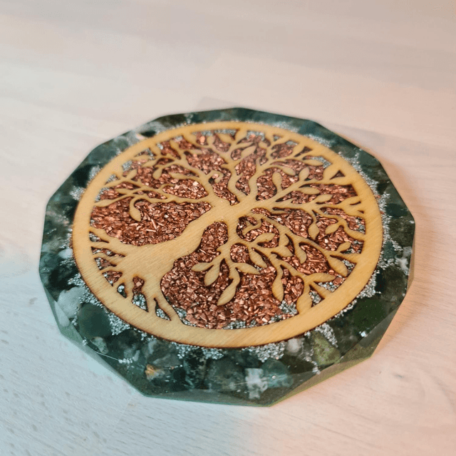 Arbre de vie Agate arbre et mousse