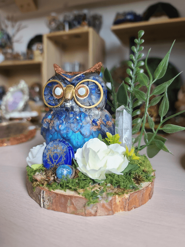 Hibou 💙 Sagesse et Intuition 🦉✨️