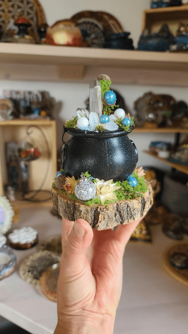 Chaudron féerique 💙 la magie bleu
