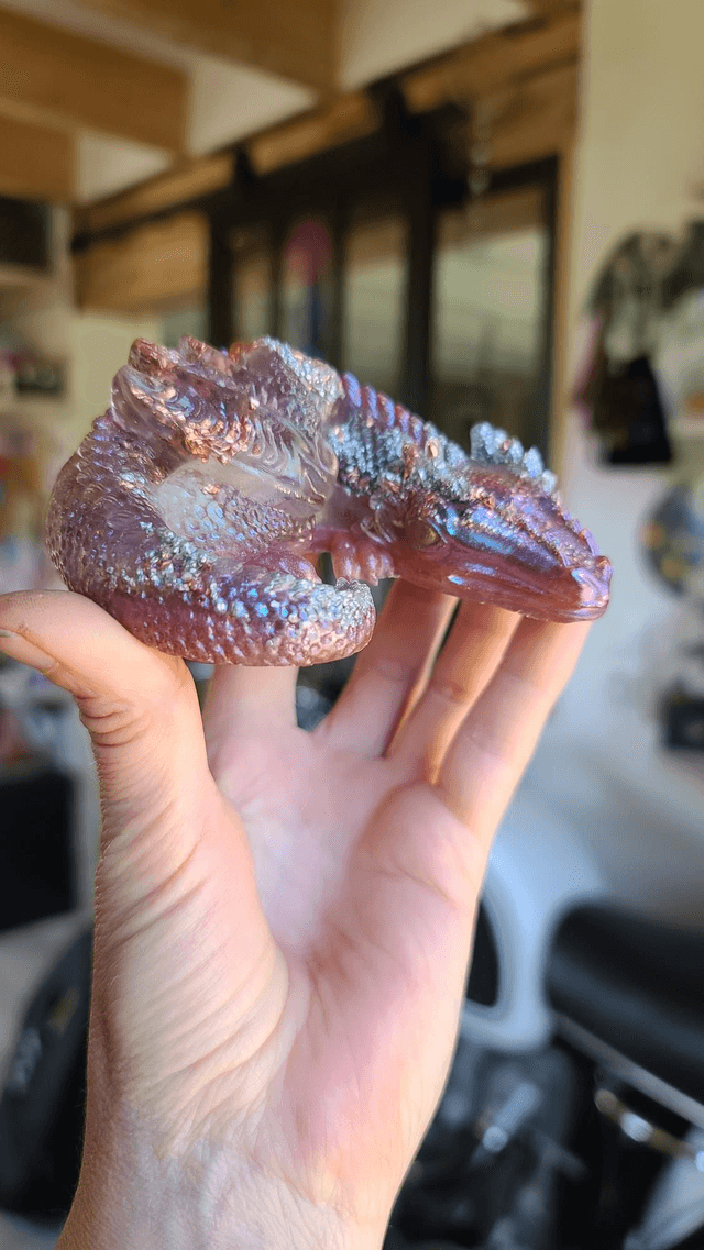 Dragon endormi Intuition et Clarté 🌬 Élément Air