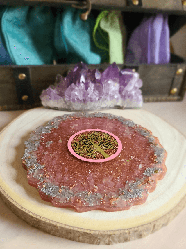 Arbre de vie 🩷 Amour Quartz rose