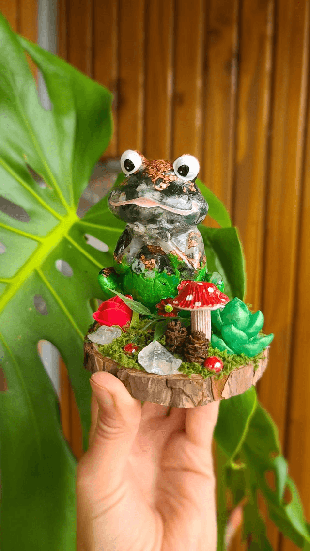 Grenouille Féerique Orgonite