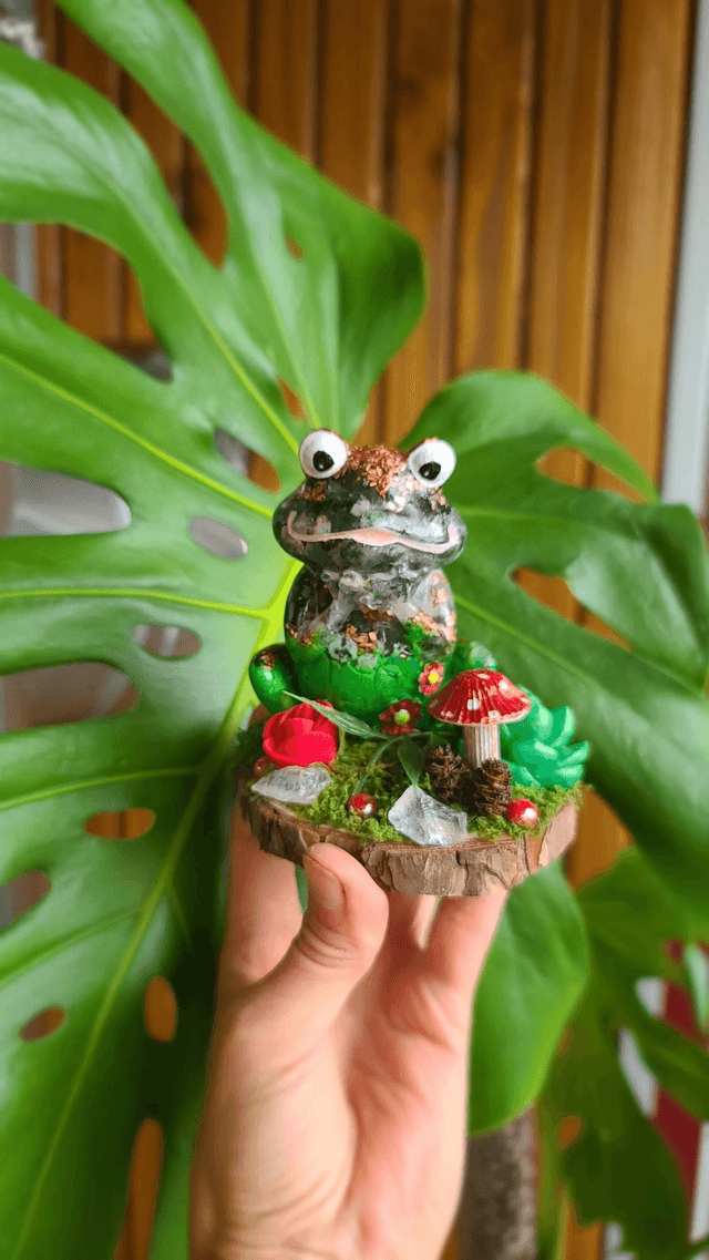 Grenouille Féerique Orgonite