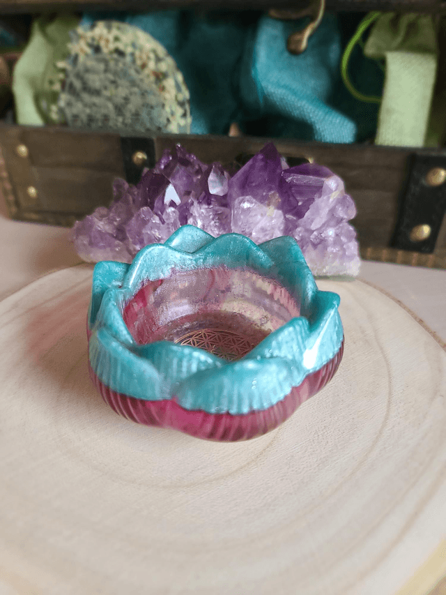 Bougeoir Lumina 🩷 Quartz rose