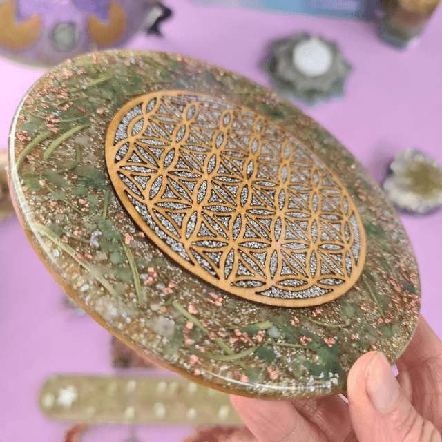 Fleur de vie Aventurine Protection Romarin 