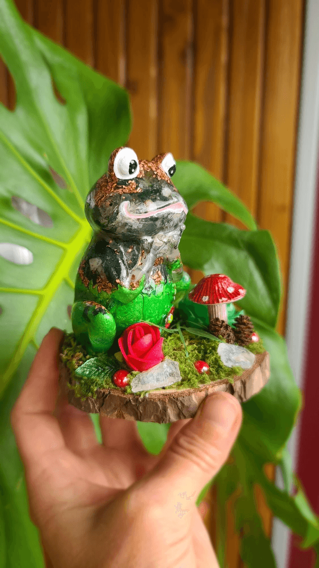 Grenouille Féerique Orgonite
