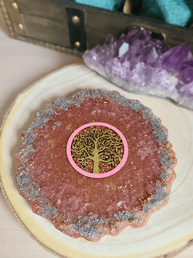 Arbre de vie 🩷 Amour Quartz rose