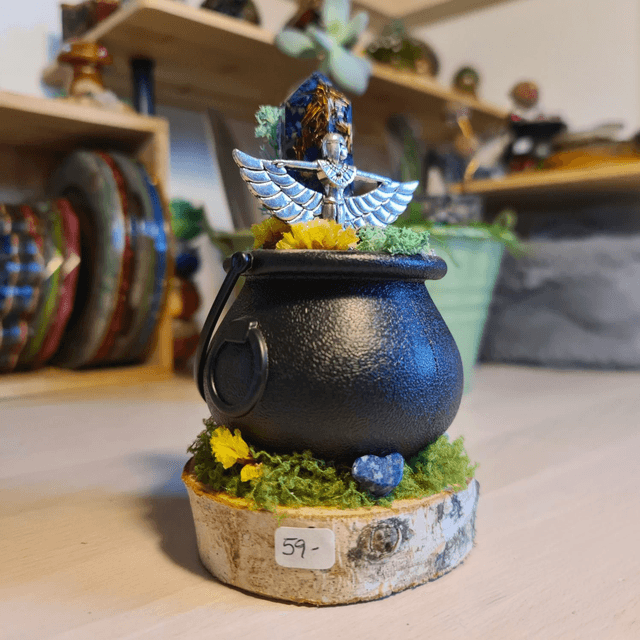 Chaudron de protection orgonite Isis