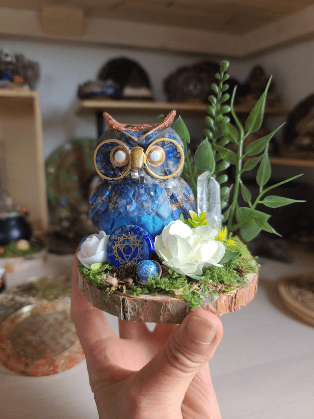 Hibou 💙 Sagesse et Intuition 🦉✨️