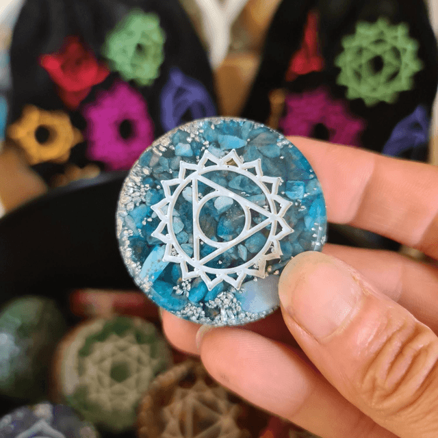 1 Chakra galet de poche