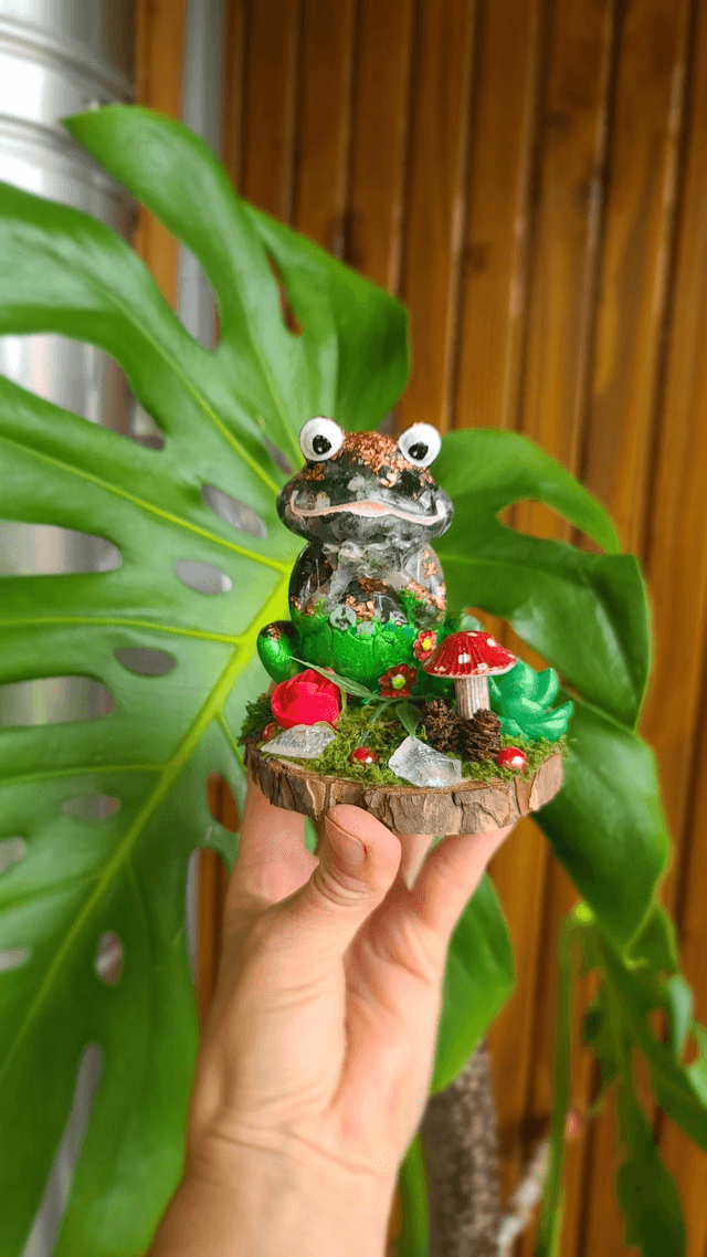 Grenouille Féerique Orgonite