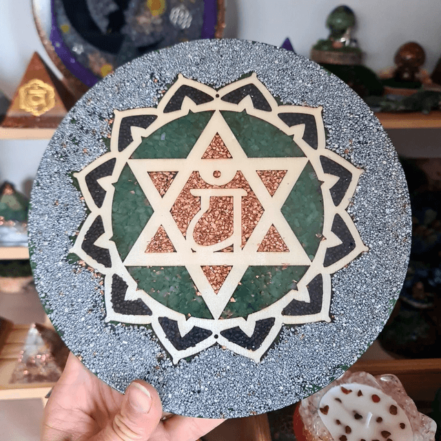 Plateau harmoniseur Chakra cœur 