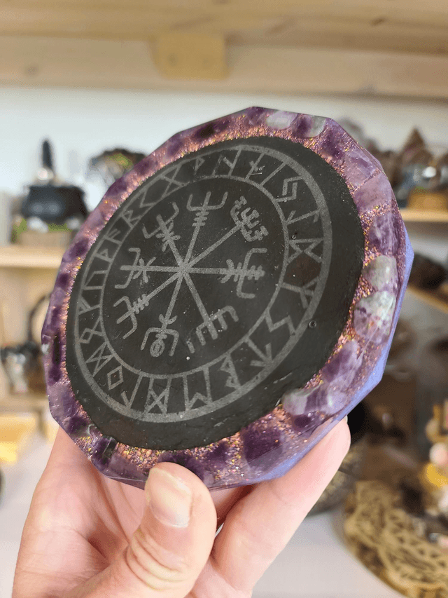 Plateau Vegvisir Améthyste