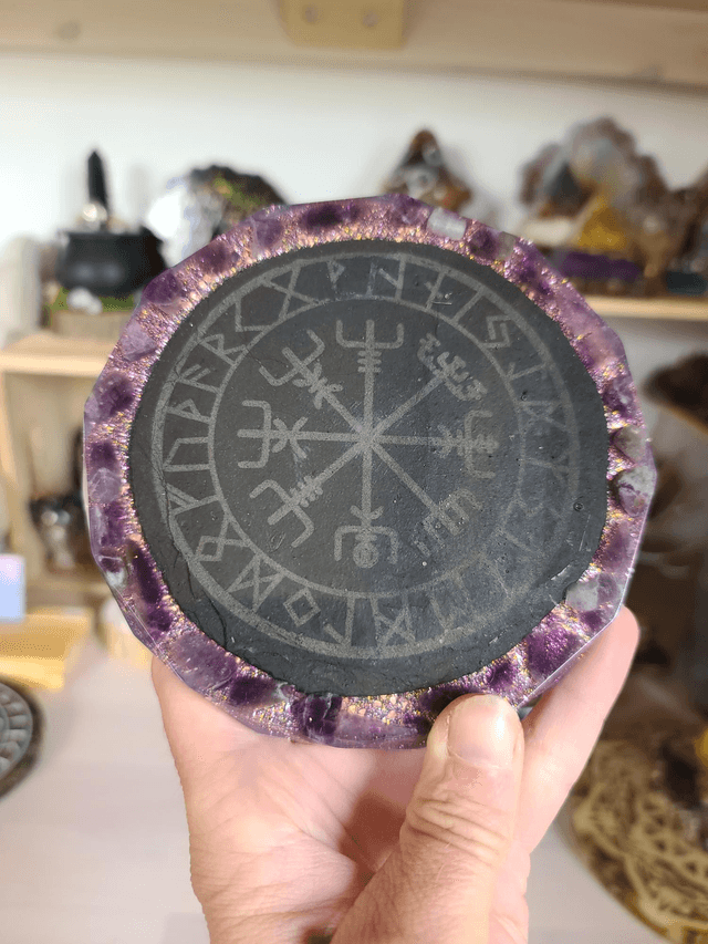 Plateau Vegvisir Améthyste